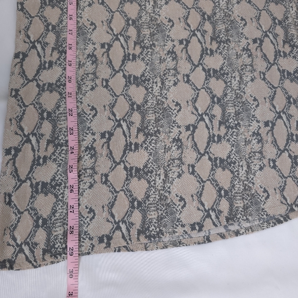 American Eagle Outfitters Animal Print Pencil Midi Skirt Size M - Picture 8 of 13
